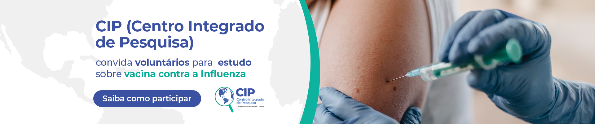 CIP convida voluntários para estudo sobre vacina contra a Influenza
