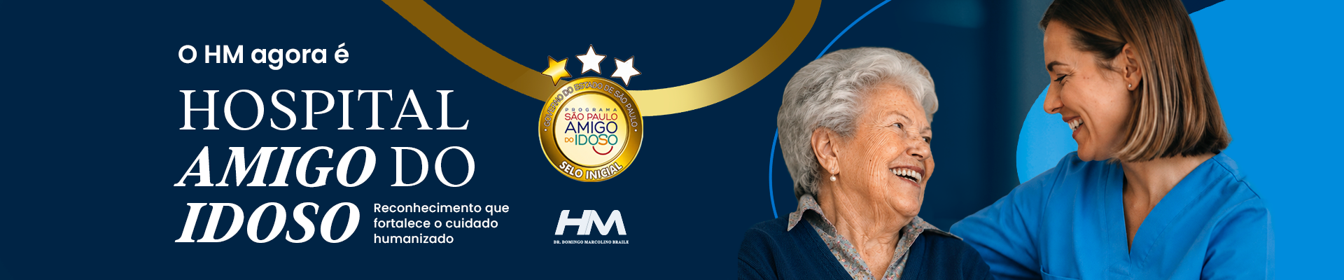 O HM agora é Hospital Amigo do Idoso